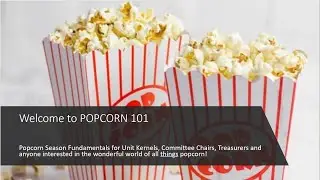 2023 Popcorn 101