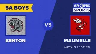 AR PBS Sports 2025 Basketball State Finals: 5A Boys -  Benton vs. Maumelle