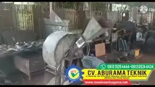 mesin penghancur kayu / wood crusher machine