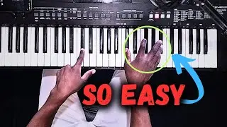 The easy way to play keyboard || jehovah is your Name || @LearnwithMbulelo || easy_piano