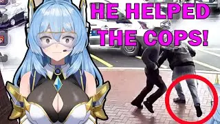 HELPING THE POLICE LIKE THIS IS CRAZY! | Vtuber Sain reacts to Daily Dose of Internet |