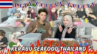 AYLU MASAK KERABU SEAFOOD THAILAND🔥 RINA JADI PEMBANTU LUKMAN?!?