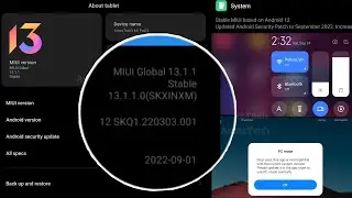 Mi Pad 5 w/ Android 12 OTA Update New Features ( Global ROM ) Xiaomi Review