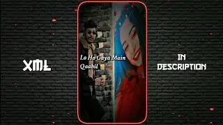 NEW TREND COUPLE XML 🧧✨ || ASHIYANA MERA 🎶💥 || BEST COUPLE GOALS XML FILE 🌿😍BY 