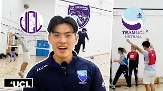 Kevin trials three of UCL's Sports Clubs