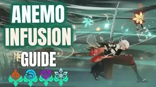 Genshin Impact Tutorials - Anemo Infusion (Elemental Absorption)