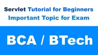 [Servlet Tutorial for Beginners] [What is Servlet and Life Cycle of Servlet] [Servlet for Beginners]