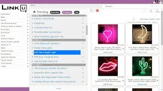 Listings + Product View (Preview Products through our  Collection of Lists)