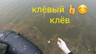 рыбалка в дождливый день с лодки 