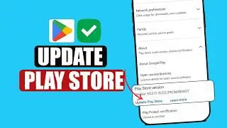 How To Update Google Play Store on Android | Fix Google Play Store Not Updating