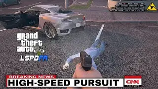 [NO COMMENTARY] STREET RACING TAKEOVER IN LOS SANTOS!😱🔥 ||🔥 GTA 5 Lspdfr Mod||