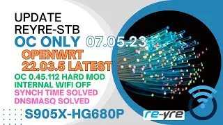 OpenWrt 22.03.5 OC OnLy-22 07.05.23 HG680P | REYRE-STB