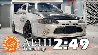 TIMED LAP | Toyota Corolla AE111 4A-GE 20v | Sepang Circuit