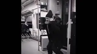 Old man dancing in the train (Sea Of Problems Edit)