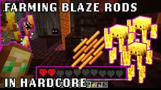 Farming Blaze Rods and Searching for Ancient Cities - Minecraft Hardcore 1.19.2