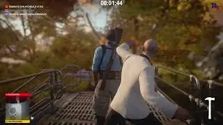 Hitman 3 The Farewell speedrun in 180 seconds Challenge Default Loadout Master difficulty
