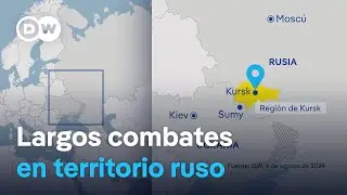 Rusia frena rápido avance ucraniano en Kursk pero admite que tardará en expulsar al enemigo