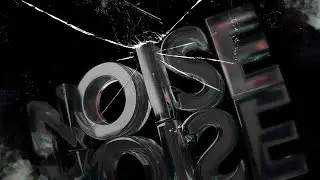How to crate a Glass DISPERSION text in blender 4