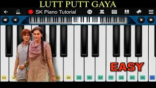 Lutt Putt Gaya (from "Dunki Drop 2") [PIANO TUTORIAL]