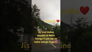 jis tarh maine teri rah taki h barso.. 💞#yt #lovesong#dilkibat#truefeelings