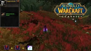 WoW Classic - Dämonische Runen und Teufelsstoff farmen / Demonic Runes and Felcloth farming