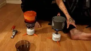 jetboil stash vs jetboil minimo race