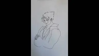 JIN KAZAMA #shorts #art #drawing