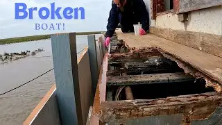 Ep 178 - Are We Making Progress On Our Wooden Boat Restoration? #boatrestoration