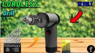 How to make a powerful cordless drill machine