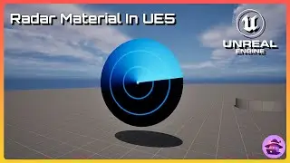 Radar Material in Unreal Engine 5.4