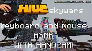 Hive Skywars Keyboard + Mouse ASMR