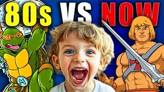 Cartoons In The 80s & 90s vs Today