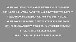 Remble x Drakeo The Ruler - Ruth Chris Freestyle (Official Lyric Video)