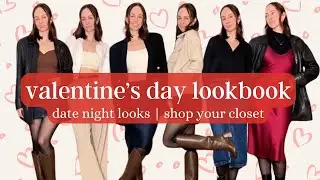 10 Valentine's Day Outfits! | Date Night Outfits | Shop Your Closet!