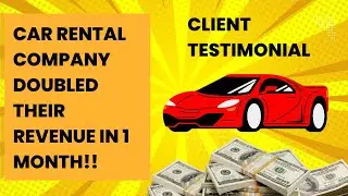 How a Car Rental Company Doubled Their Bookings in 1 month!