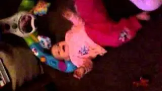 Gemma making Gracey Laugh
