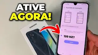 How to activate 120HZ on GALAXY A14 5G - Is it possible?