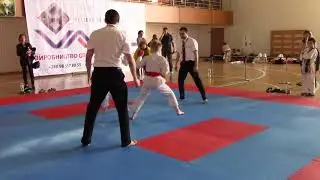 2018.04.15 ЧУ WKC г. Днепр | кумитэ 8-9 лет м | САМОЙЛОВ | финал