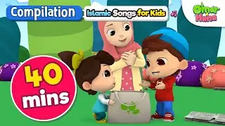 Omar & Hana | 40 Min Compilation | Adab, Manners |Pick Your Litter Up | Dua Before Sleeping +