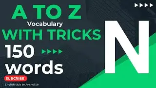 Vocabulary with tricks | N words | Synonyms & Antonyms