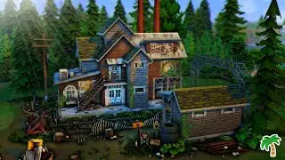 The Old Trainyard Gym 🐺 The Sims 4 Werewolves Gamepack Speed Build | No CC
