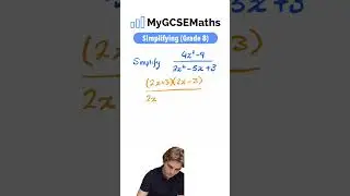 Simplifying Challenge Question | GCSE Maths 2025
