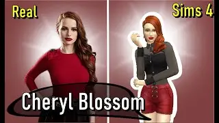 CHERYL BLOSSOM from Riverdale | The Sims 4: Create A Sim