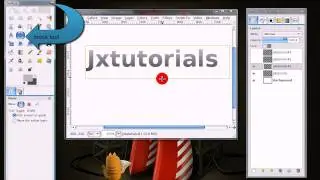 How to create 3d metallic text in GIMP (HD)