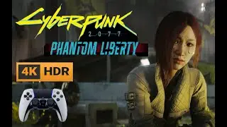 Cyberpunk 2077 Phantom Liberty 4k gameplay on PS5