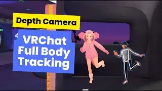 No need of Trackers, use a depth camera for full-body tracking in VRChat