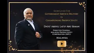 #IBRAA | MPC for Championing Productivity | Dato' Abdul Latif Abu Seman