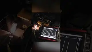 Testing a computer driver with a test light