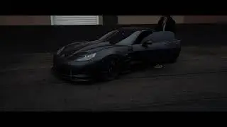 Supervettes Satin Black Wrapped ZR6X