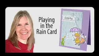 Playing in the Rain Card